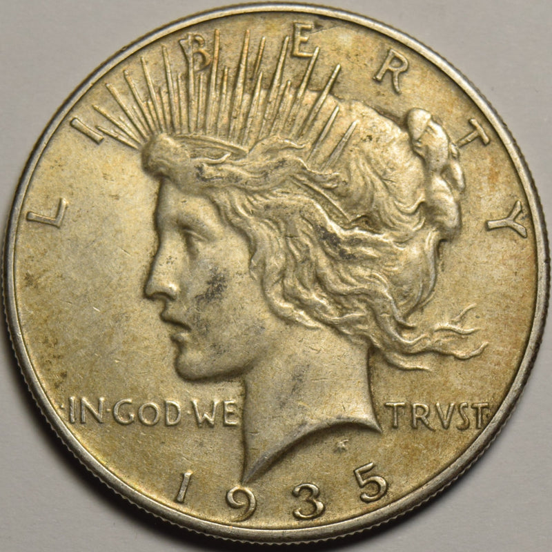1935 Peace Dollar . . . . Extremely Fine