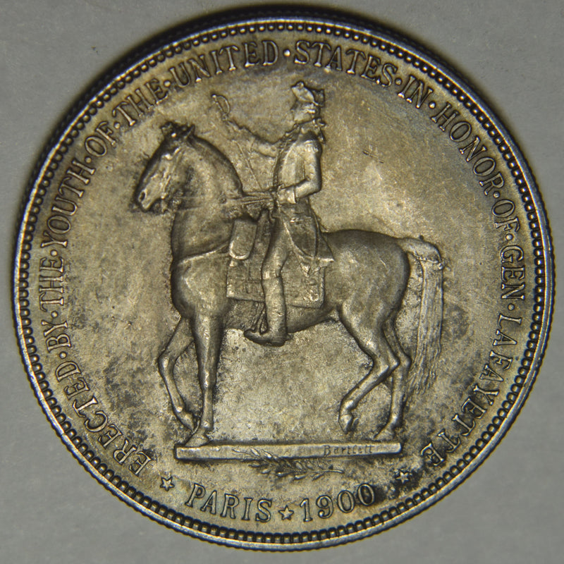 Lafayette Dollar 1900 Choice Uncirculated Toned