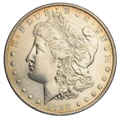 1898-S Morgan Dollar Choice Brilliant Uncirculated