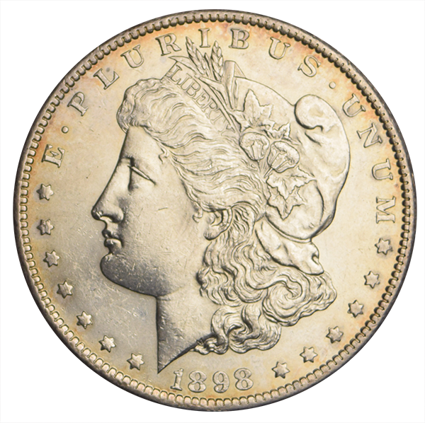 1898-S Morgan Dollar Choice Brilliant Uncirculated
