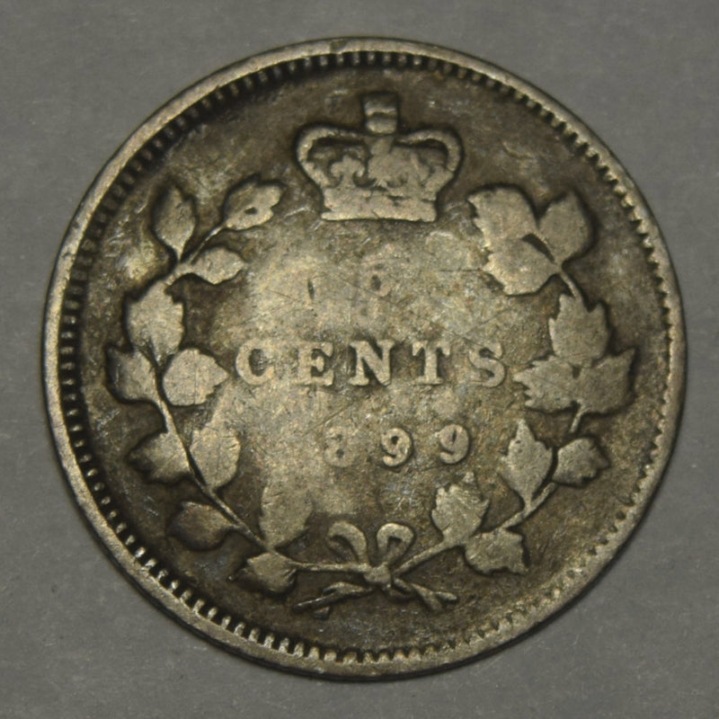 1899 Canadian 5 Cents . . . . Very Good