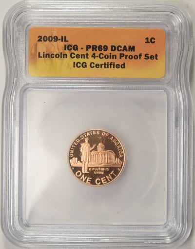 2009-S Professional Life Lincoln Cent ICG PR-69 DCAM