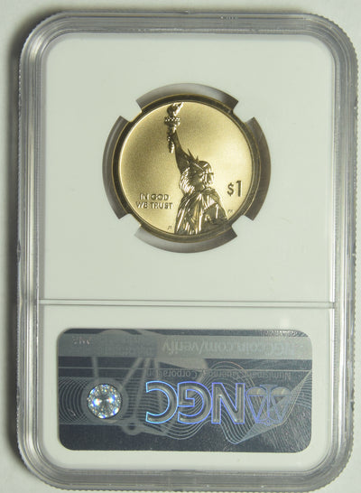 2018-S Innovation Dollar . . . . NGC Reverse PF-70 George Washington had Signed First Patent First Day - ANA