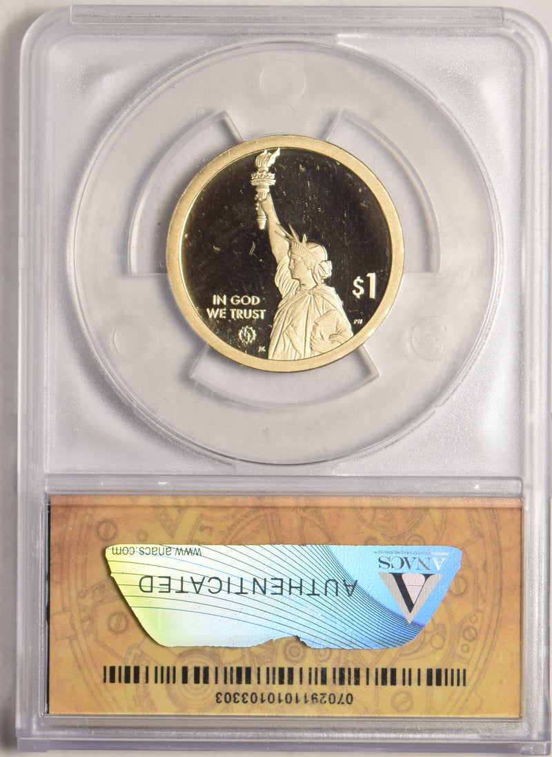 2021-S New Hampshire Innovation Dollar . . . . ANACS PR-70 DCAM First Day of Issue