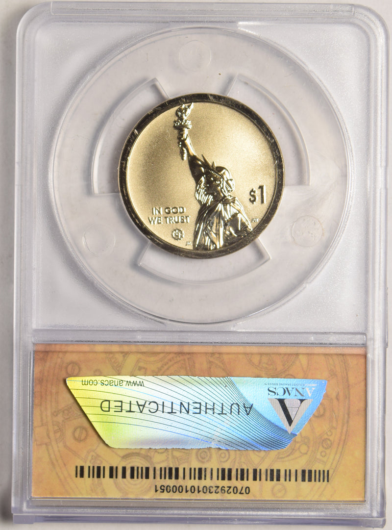 2021-S New Hampshire Innovation Dollar . . . . ANACS RP-70 DCAM First Day of Issue