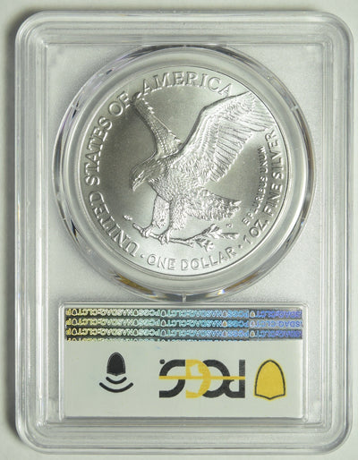 2021 Type 2 Silver Eagle . . . . PCGS MS-70 Premier First Allocation