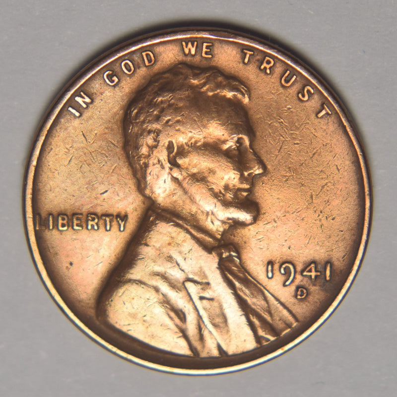 1941-D Lincoln Cent Brilliant Uncirculated