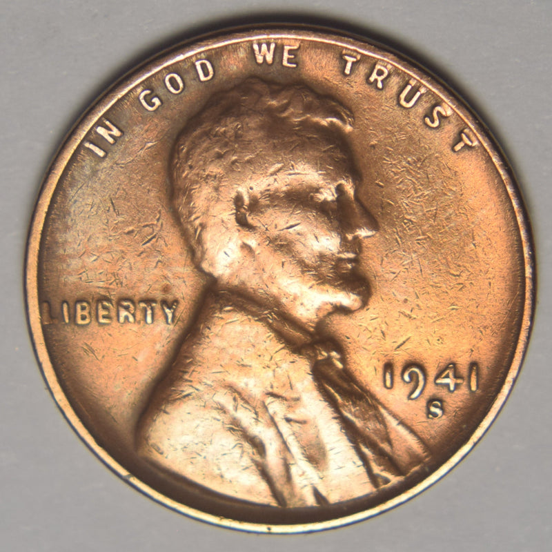 1941-S Lincoln Cent Brilliant Uncirculated