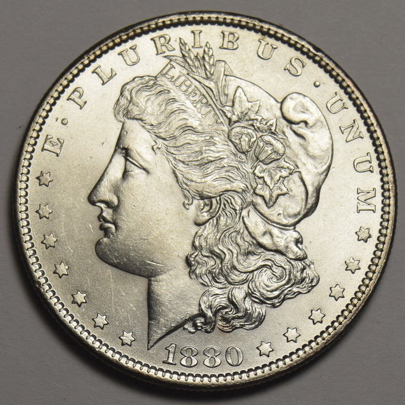 1880 Morgan Dollar . . . . Choice About Uncirculated