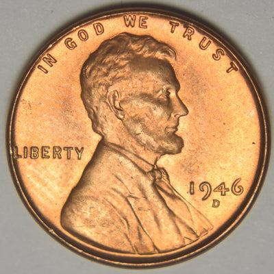 1946-D Lincoln Cent Brilliant Uncirculated