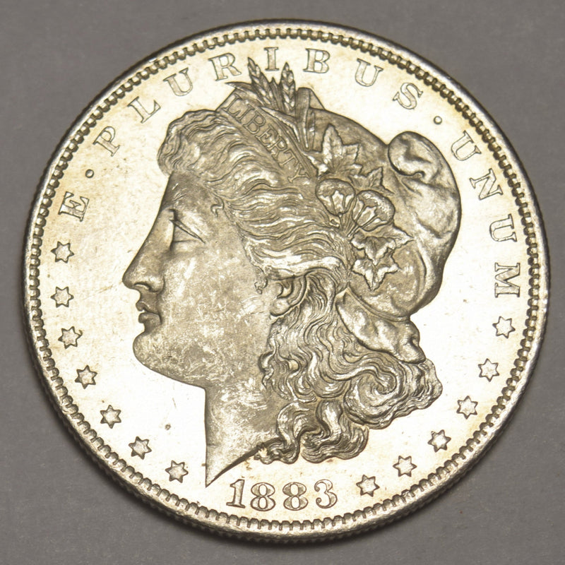 1883-O Morgan Dollar Choice BU+ Prooflike