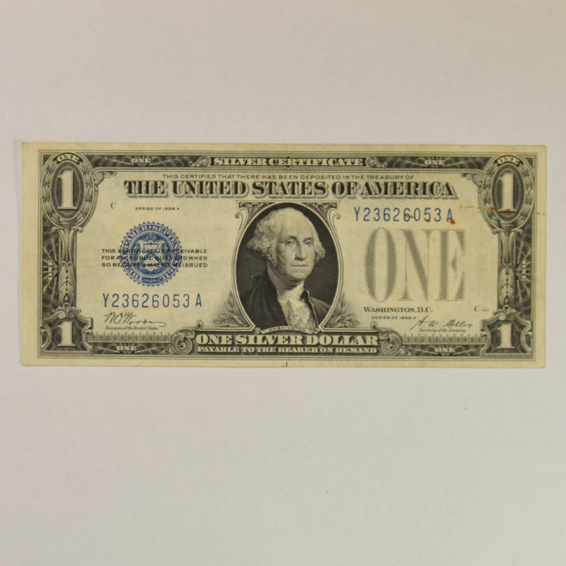 $1.00 1928 A -Funny Back- Silver Certificate . . . . Extremely Fine