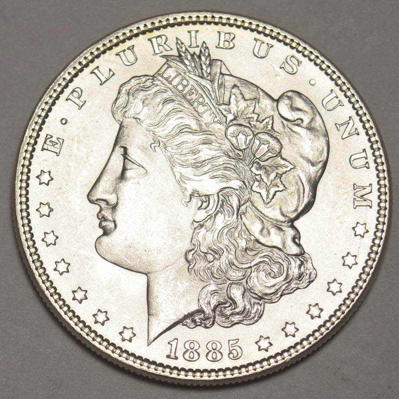1885 Morgan Dollar . . . . Choice BU+