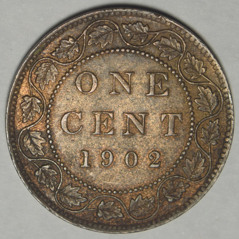 1902 Canadian Cent Choice About Uncirculated