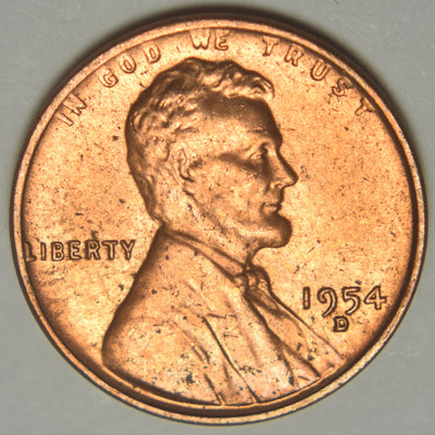 1954-D Lincoln Cent Brilliant Uncirculated