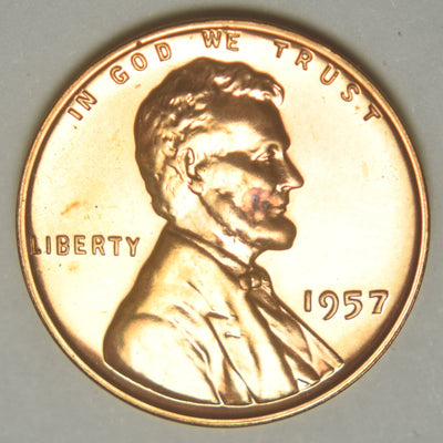 1957 Lincoln Cent Brilliant Uncirculated