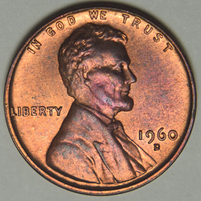 1960-D Lincoln Cent Brilliant Uncirculated