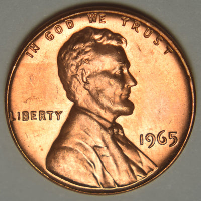 1965 Lincoln Cent Brilliant Uncirculated