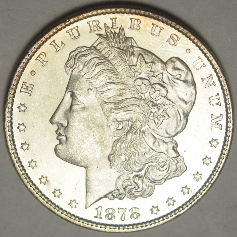 1878 8TF Morgan Dollar . . . . Choice BU+