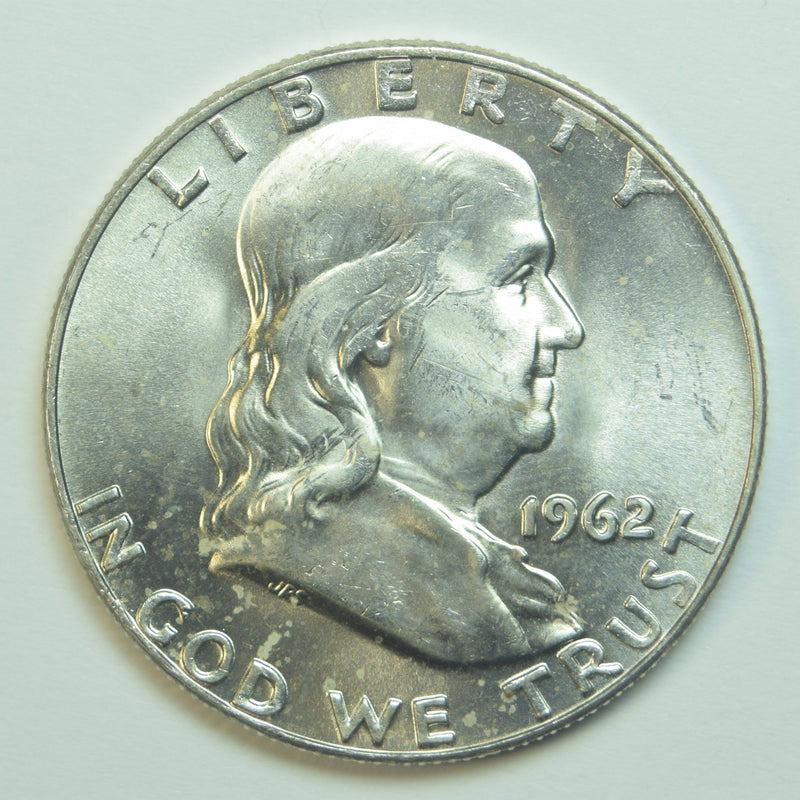 1962-D Franklin Half Brilliant Uncirculated