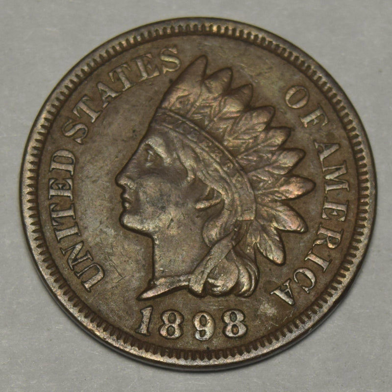 1898 Indian Cent . . . . Choice About Uncirculated