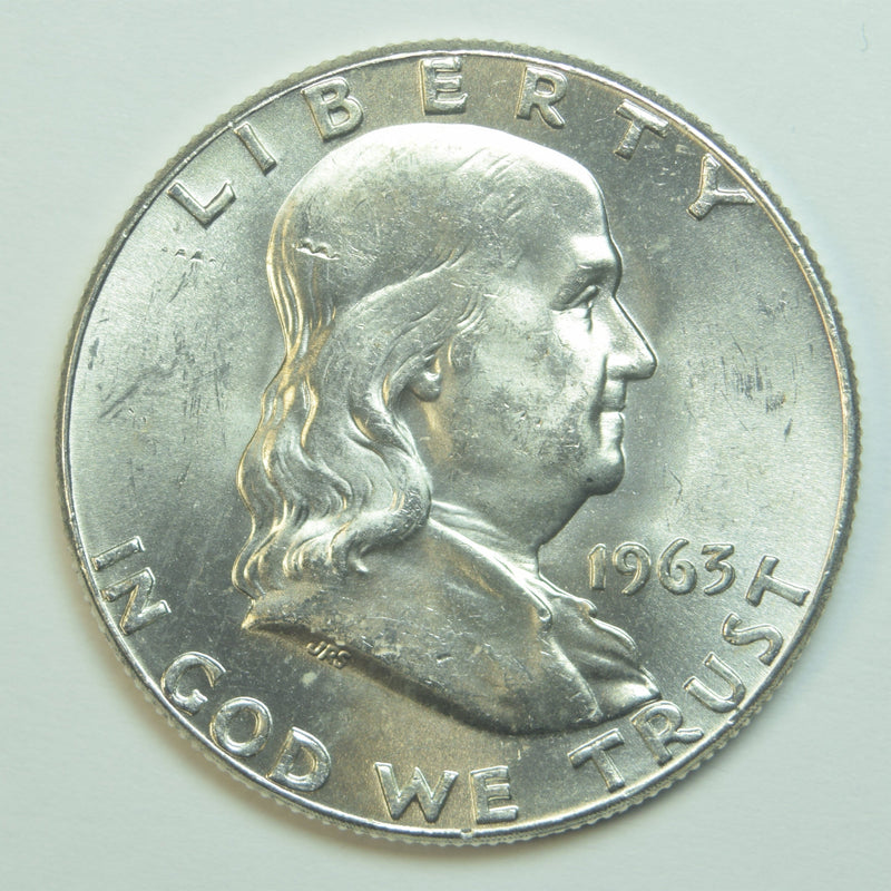 1963 Franklin Half Brilliant Uncirculated