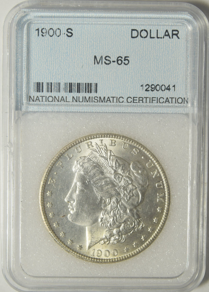 1900-S Morgan Dollar NNC MS-65