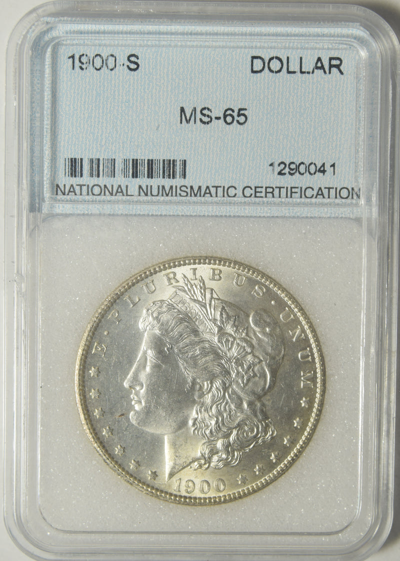 1900-S Morgan Dollar . . . . NNC MS-65