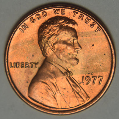 1977 Lincoln Cent Brilliant Uncirculated