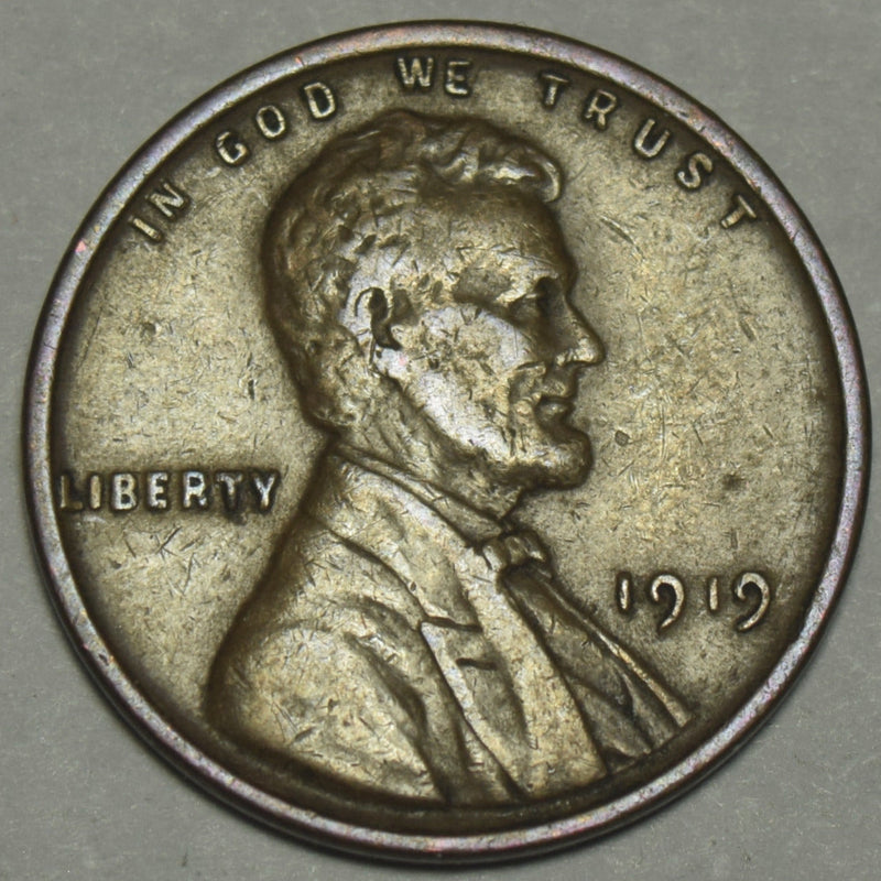 1919 Lincoln Cent . . . . Very Fine
