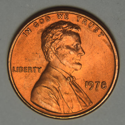 1978 Lincoln Cent Brilliant Uncirculated