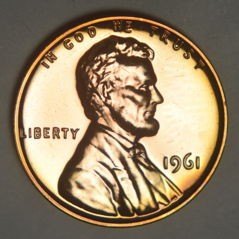 1961 Lincoln Cent Gem Brilliant Proof