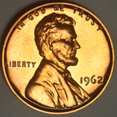 1962 Lincoln Cent Gem Brilliant Proof