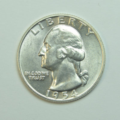 1954 Washington Quarter Brilliant Uncirculated