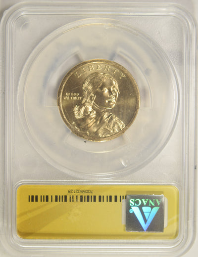 2012-P Native American Dollar . . . . ANACS MS-67 First Day of Issue