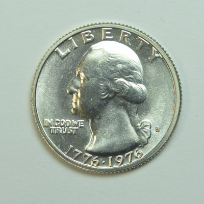 1976-S Washington Quarter Brilliant Uncirculated Silver
