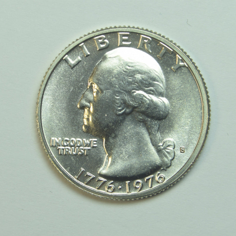 1976-S Washington Quarter Brilliant Uncirculated Silver