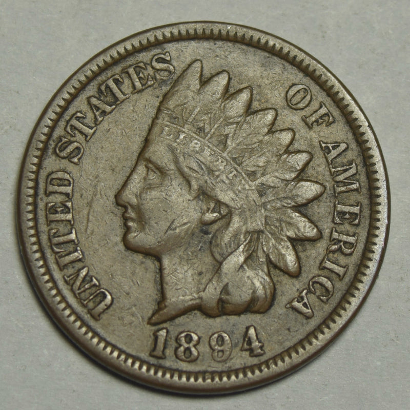 1894 Indian Cent . . . . Very Fine
