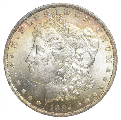 1884-O Morgan Dollar Choice BU Color!