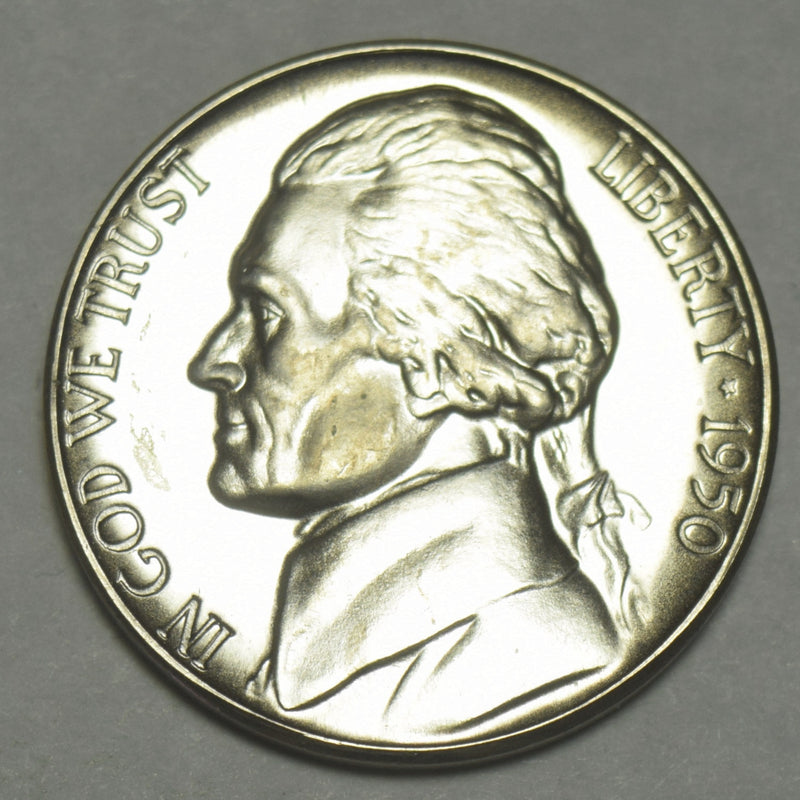 1950 Jefferson Nickel . . . . Gem Brilliant Proof