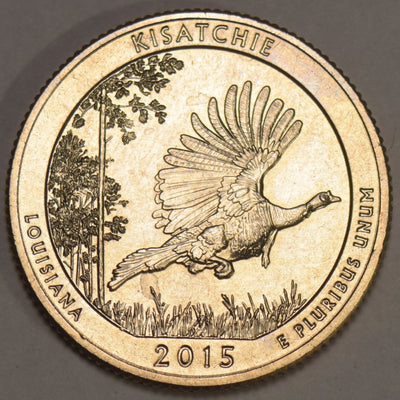 2015-S Kisatchie National Forest, LA Quarter  Gem Brilliant Uncirculated