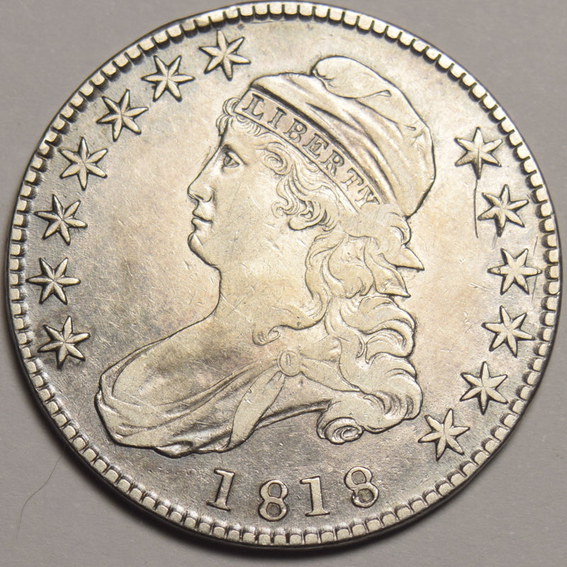 1818 Small 8 Bust Half . . . . Extremely Fine