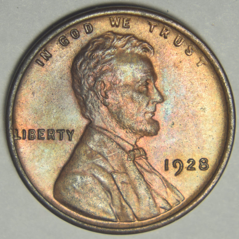 1928 Lincoln Cent . . . . Choice BU Red/Brown