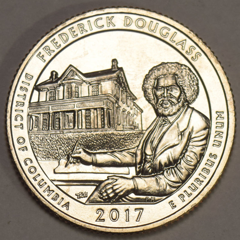 2017-S Frederick Douglas Quarter . . . . Gem Brilliant Uncirculated