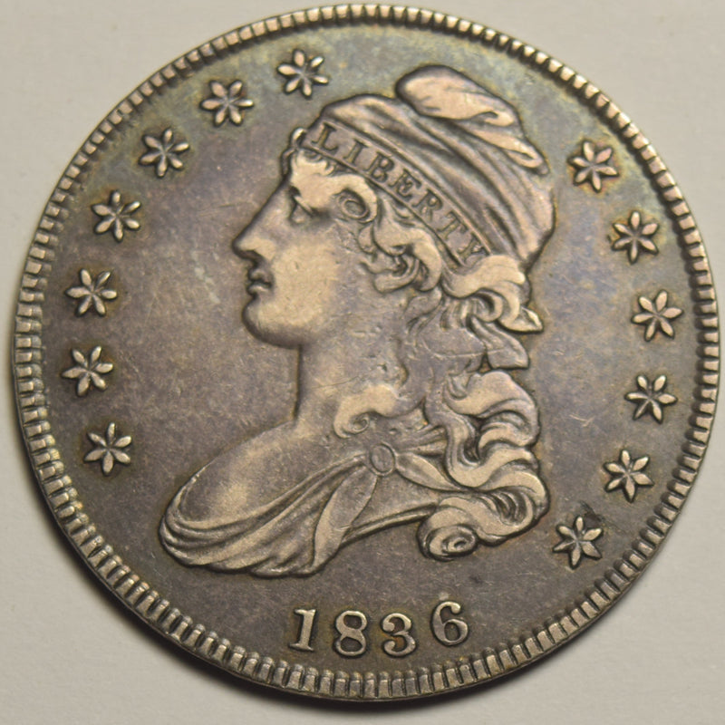 1836 Bust Half . . . . Extremely Fine