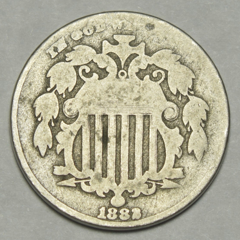 1882 Shield Nickel . . . . Good