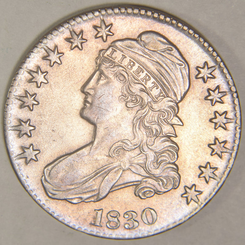 1830 Small 0 Bust Half . . . . Select Brilliant Uncirculated