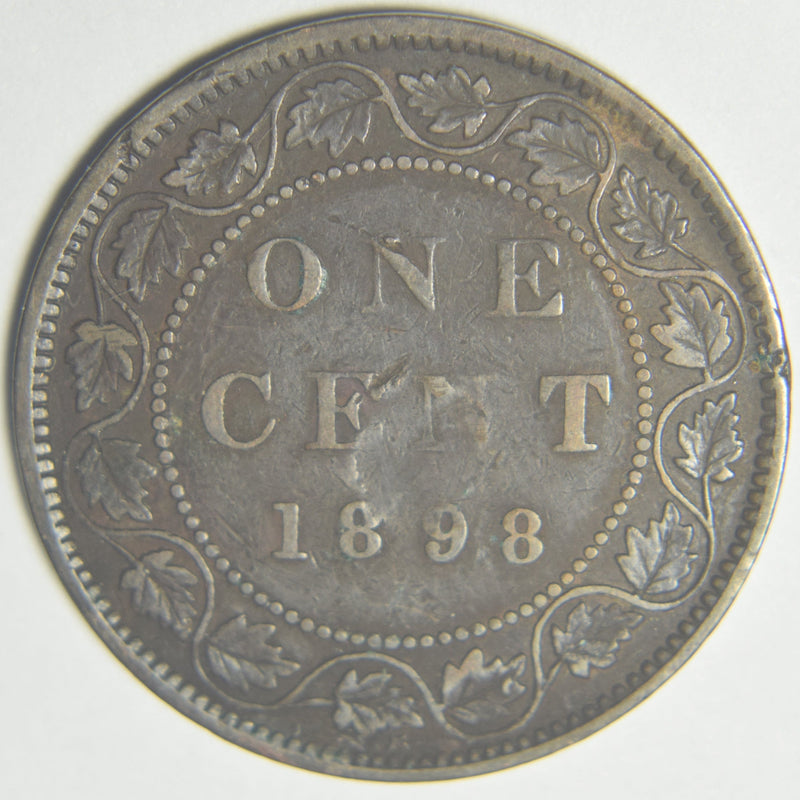 1898-H Canadian Cent Very Fine