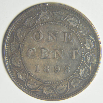 1898-H Canadian Cent Extremely Fine