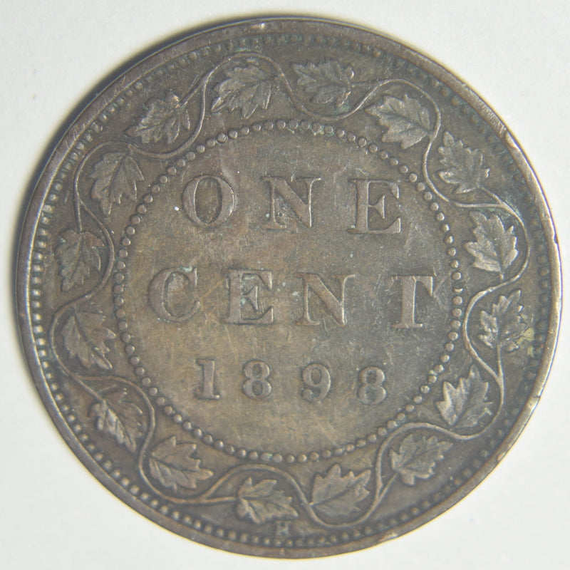 1898-H Canadian Cent Extremely Fine